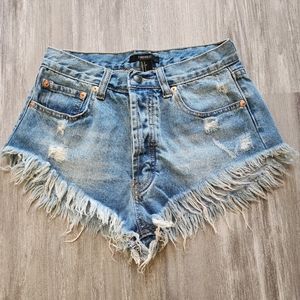 Forever21 Blue Jean Shorts Size S